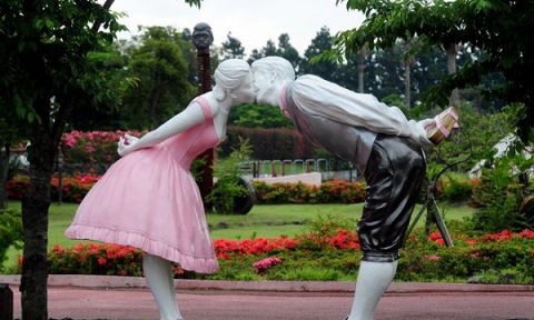 Đỏ mặt với công viên tình yêu trên đảo Jeju – Hàn Quốc
