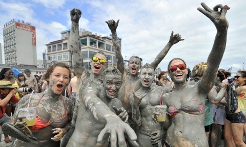 Lễ hội bùn Hàn Quốc - Boryeong Mud