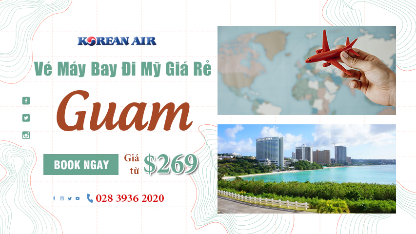 Vé máy bay đi Guam giá rẻ