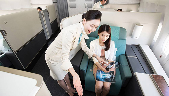 Hàn khách trên chuyến bay Korean Air
