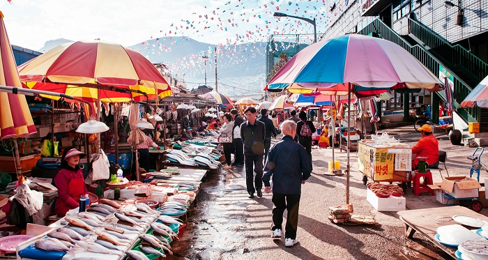 Chợ hải sản Busan