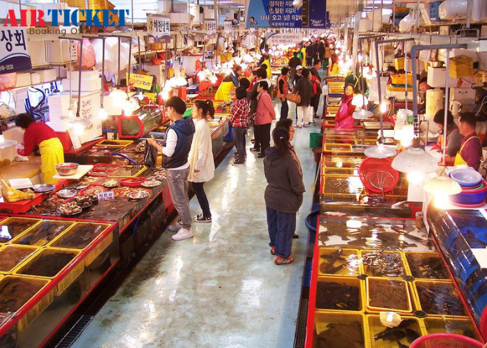 Chợ cá Jagalchi - Chợ hải sản lớn và nổi tiếng Hàn Quốc