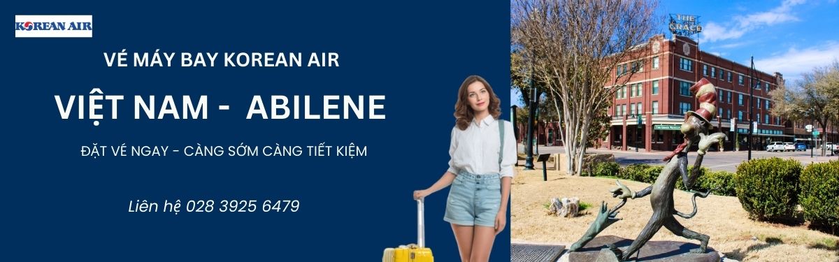 Đặt vé Korean Air đi Abilene