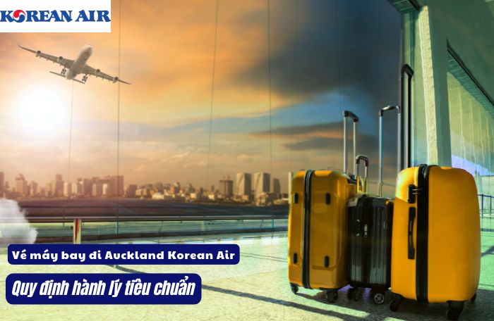 Hành lý Korean Air đến Auckland