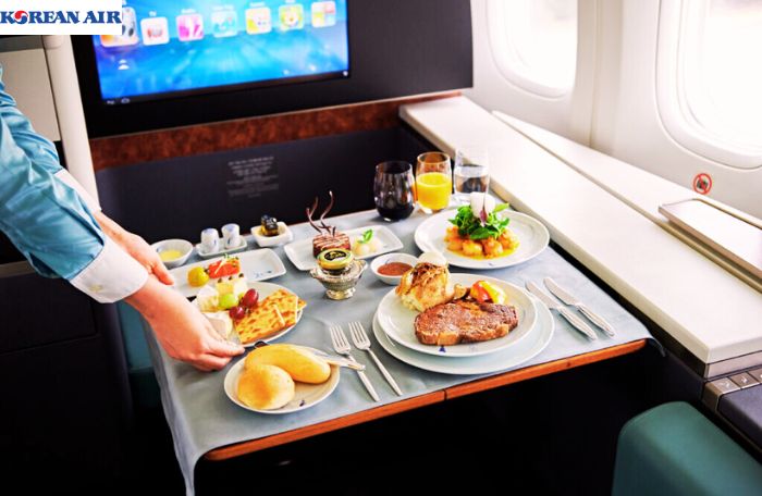 Suất ăn Korean Air