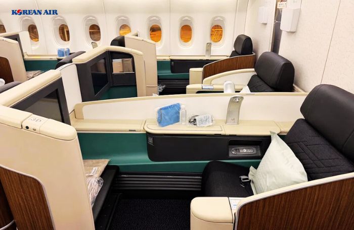 Cấu trúc hạng ghế Korean Air