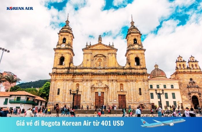 Giá vé đi Bogota Korean Air