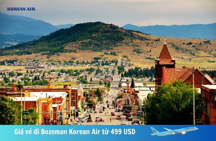 Giá vé đi Bozeman Korean Air