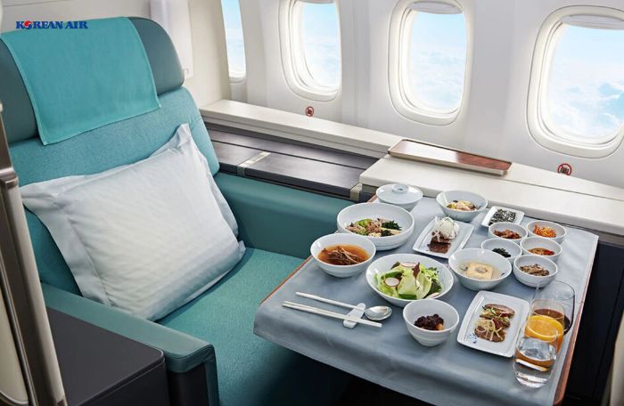 Thực đơn Korean Air