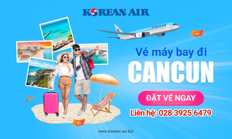 Vé máy bay đi Cancun
