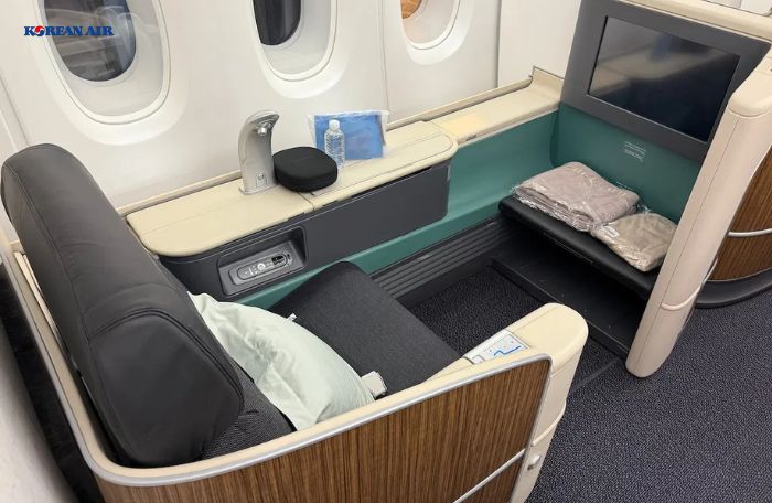 Không gian ghế ngồi Korean Air