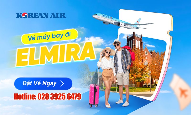 Vé máy bay đi Elmira