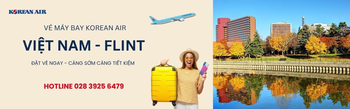 Đặt vé Korean Air đi Flint