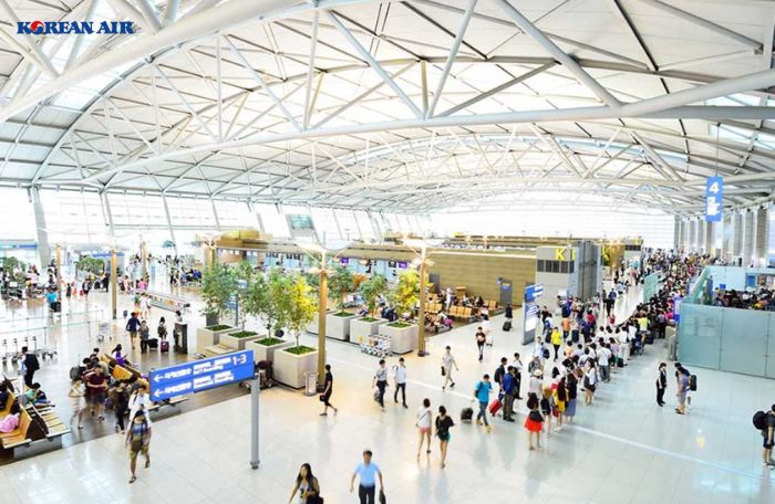 Trung chuyển tại sân bay Incheon (ICN)