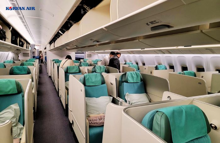 Hạng ghế Korean Air đi Rome