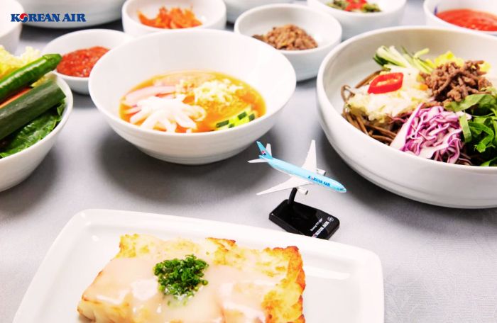 Suất ăn Korean Air