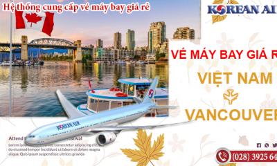 Vé máy bay Korean Air đi Vancouver