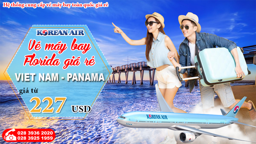 Bạn đang muốn tìm một chuyến đi đến Thành phố Panama - Florida với giá rẻ nhất? Hãy liên hệ với chúng tôi để đặt vé máy bay Panama với giá ưu đãi nhất. Cùng chia sẻ với bạn bè và gia đình về chuyến đi tuyệt vời này.