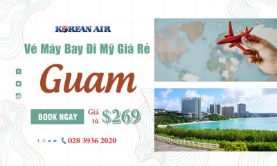 Vé máy bay đi Guam giá rẻ