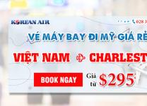 Vé máy bay từ Hà Nội đi Charleston giá khuyến mãi