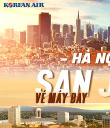 Vé máy bay từ Hà Nội đi San Jose 