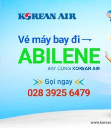 Vé máy bay đi Abilene Korean Air