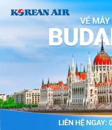 Vé máy bay đi Budapest Korean Air