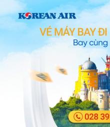 Vé máy bay đi Lisbon Korean Air