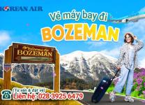 Vé máy bay đi Bozeman