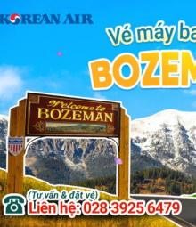Vé máy bay đi Bozeman Korean Air