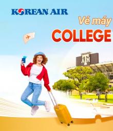 Vé máy bay đi College Station Korean Air