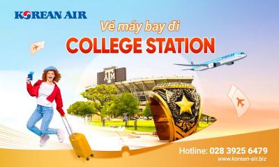 Vé máy bay đi College Station