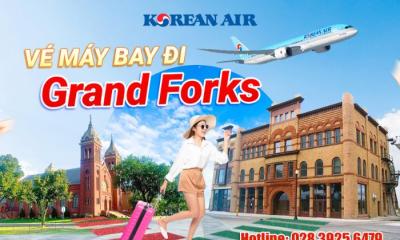Vé máy bay đi Grand Forks